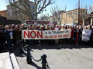 AIX EN PROVENCE NON A LA TRAHISON DU 19 MARS 1962 (47) PAR GV